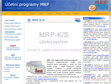Tablet Screenshot of mrp.cz